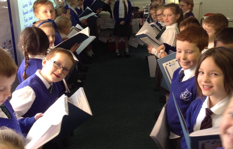 Image of Doves' Class Create a Conscience Alley