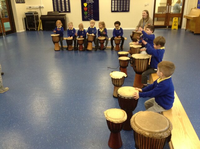 Image of African drumming
