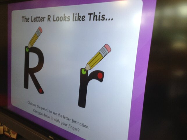 Image of Letter of the week R