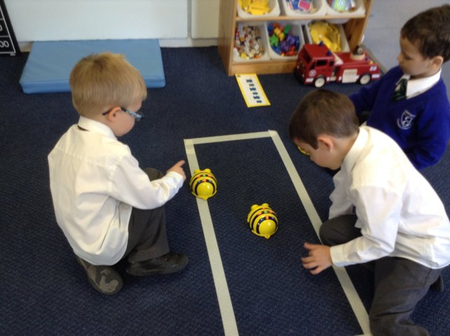 Image of Counting back with the Bee Bots 