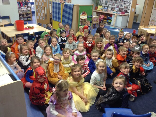 Image of World Book Day in EYFS