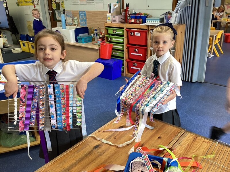 Image of Weaving with our Funky Fingers