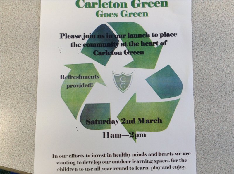 Image of Carleton Green Go Green!